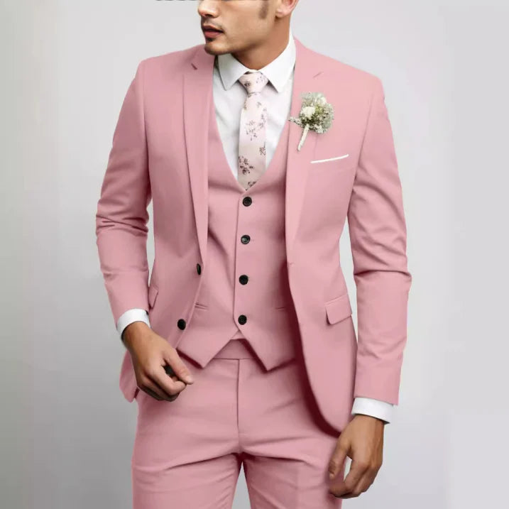Zephyrus | Tailored Formal 3-Piece Slim Fit Suit Set