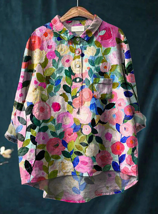 Jenalyn | Floral Relaxed Fit Blouse