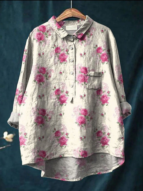 Jenalyn | Floral Relaxed Fit Blouse