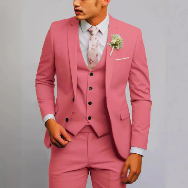 Zephyrus | Tailored Formal 3-Piece Slim Fit Suit Set