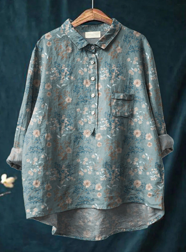 Jenalyn | Floral Relaxed Fit Blouse