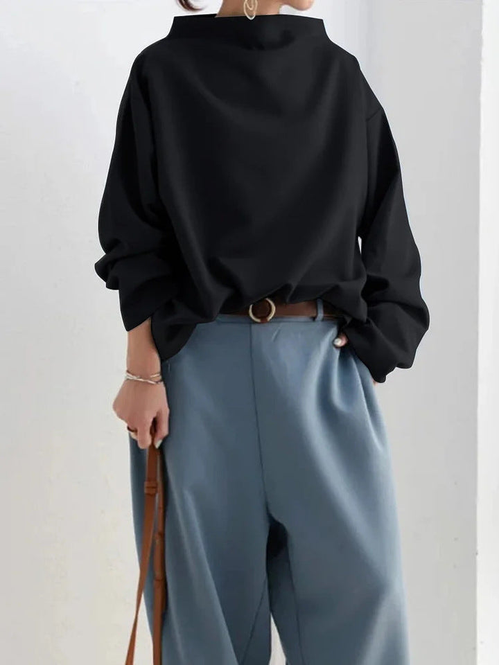 Enid | Flowy Casual Loose Long Sleeve Top