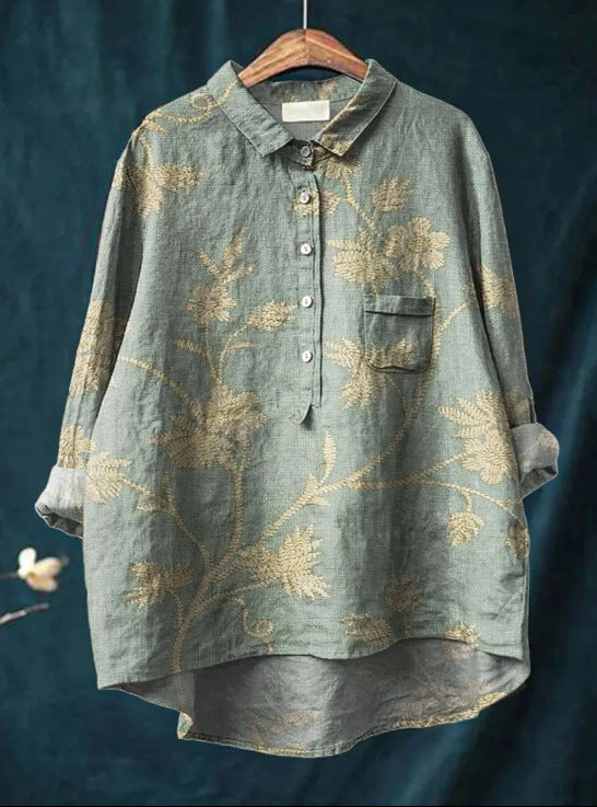 Jenalyn | Floral Relaxed Fit Blouse