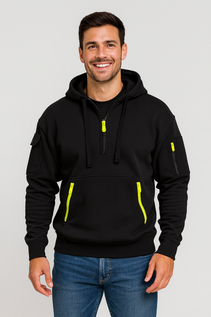 Oakley | Functional Zip-Pocket Hoodie