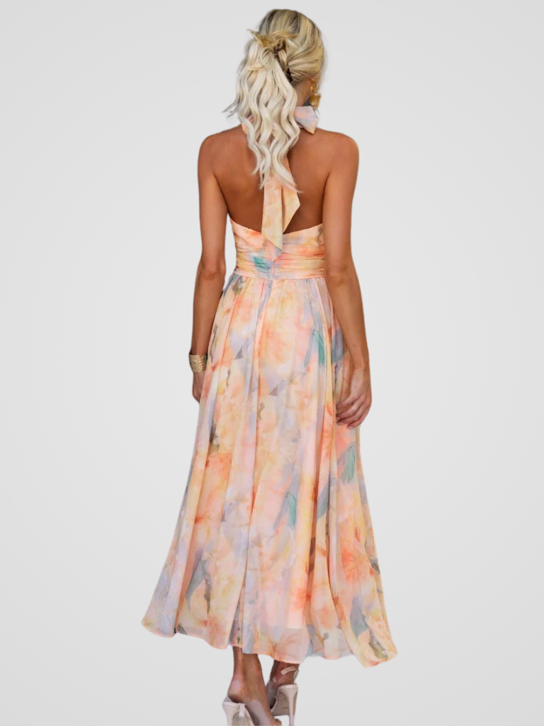 Peachi | Summer Halter Dress