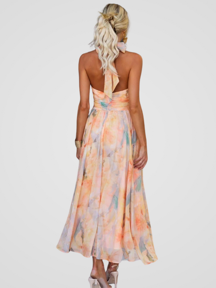 Peachi | Summer Halter Dress