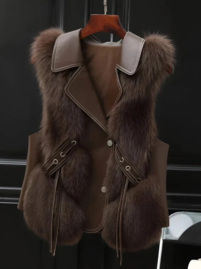 Greer | Elegant Soft Sleeveless Winter Vest