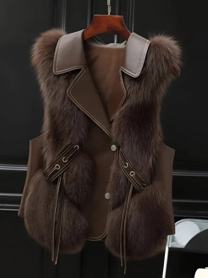 Greer | Elegant Soft Sleeveless Winter Vest