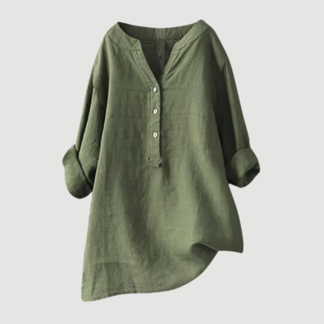 Mabelle | Breezy Button-Up Shirt