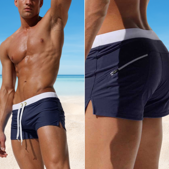 Henry | Drawstring Swim Shorts