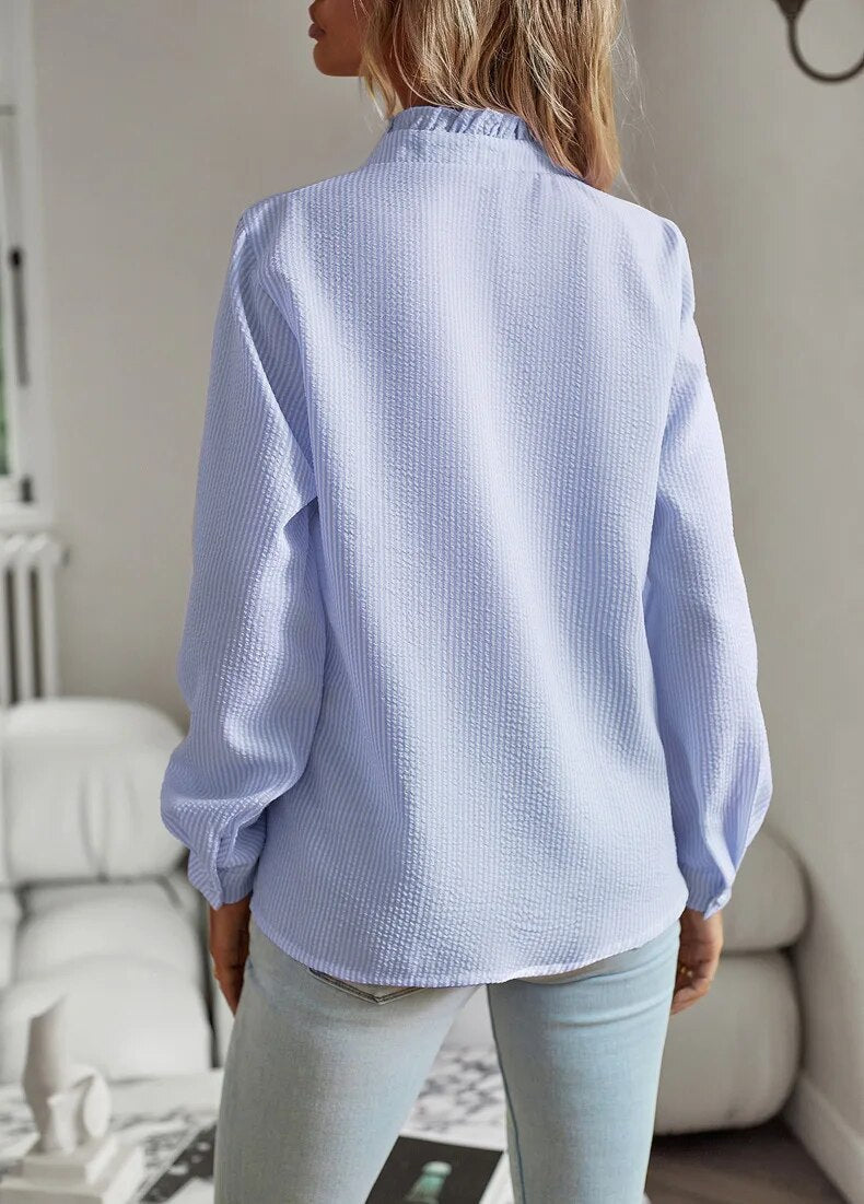 Olivia | Ruffle Detail Blouse