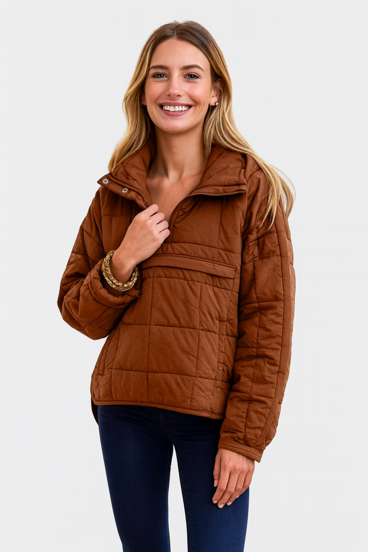 Ryleyann | Trendy Casual Oversized Puffer Jacket