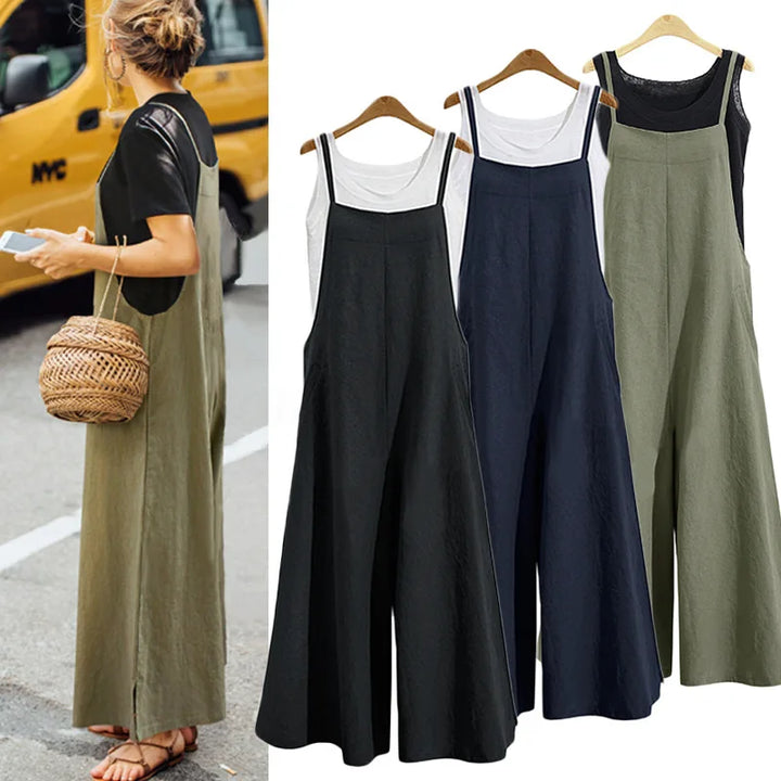 Siegrid | Wide Leg Overalls