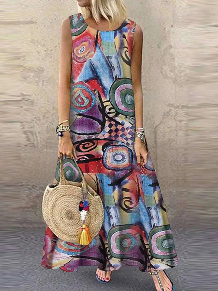 Zendaya | Bohemian Sleeveless Dress