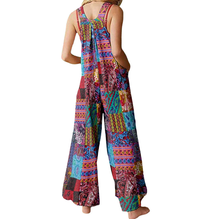 Mitzi | Ethnic Print Overalls