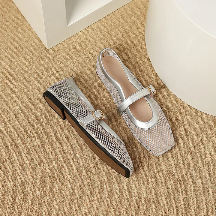 Monique | Hollow-Out Chic Flats