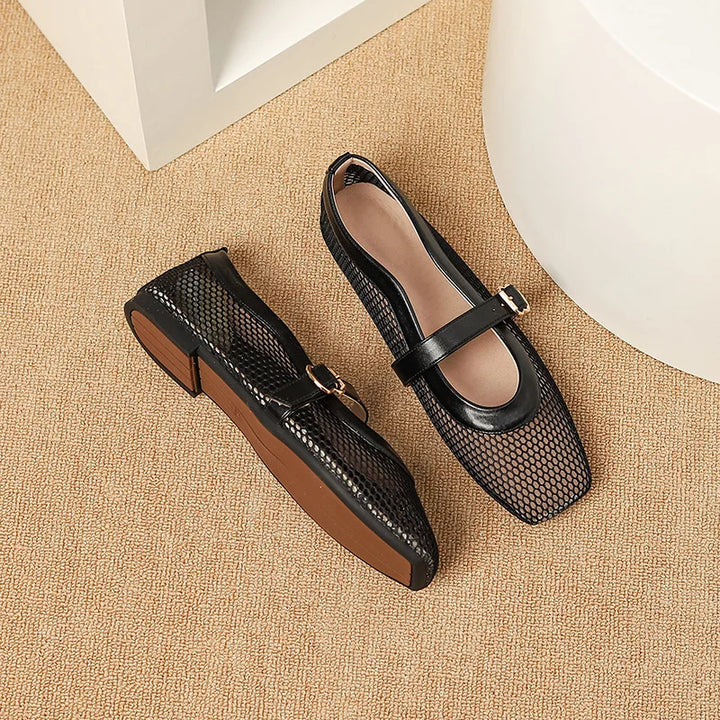 Monique | Hollow-Out Chic Flats