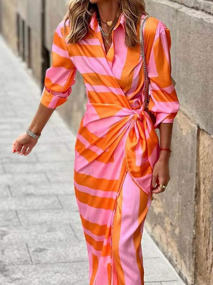 Ayesha | Printed Wrap Dress