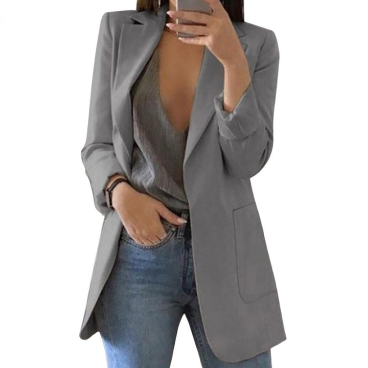 Odelia | Elegant Long Sleeve Cut Formal Blazer