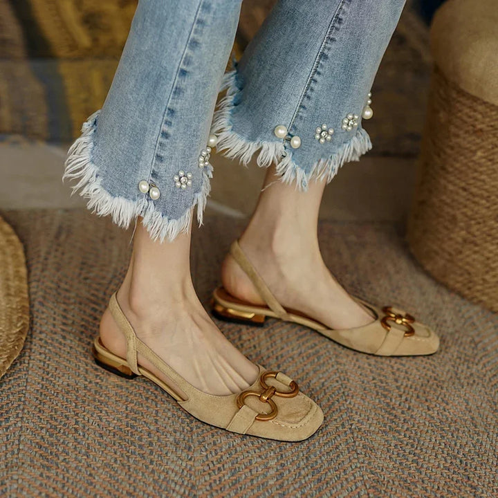 Anastasha | Chic Slingback Flats