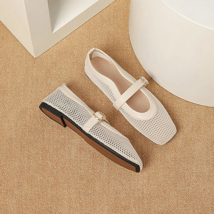 Monique | Hollow-Out Chic Flats