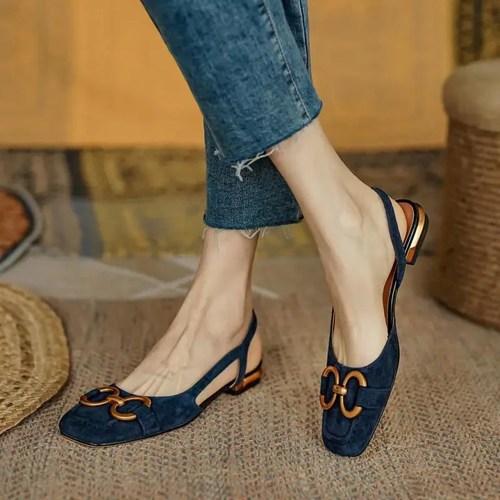 Anastasha | Chic Slingback Flats