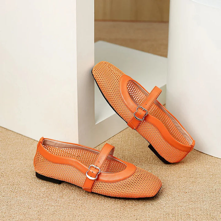 Monique | Hollow-Out Chic Flats