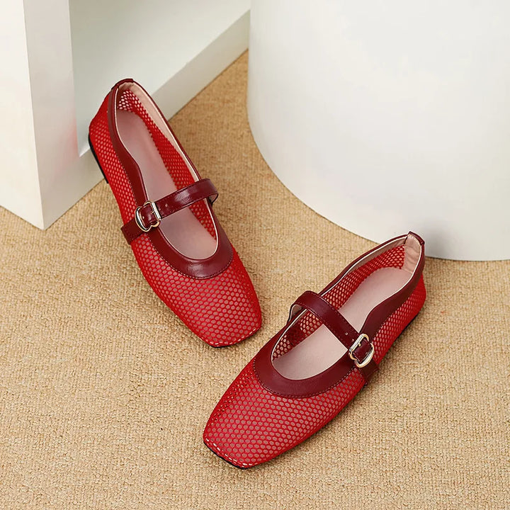 Monique | Hollow-Out Chic Flats