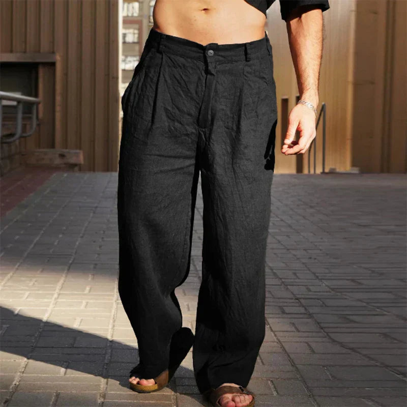 Daniel | Wide-Leg Summer Pants