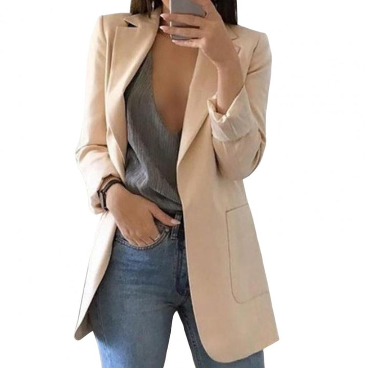 Odelia | Elegant Long Sleeve Cut Formal Blazer