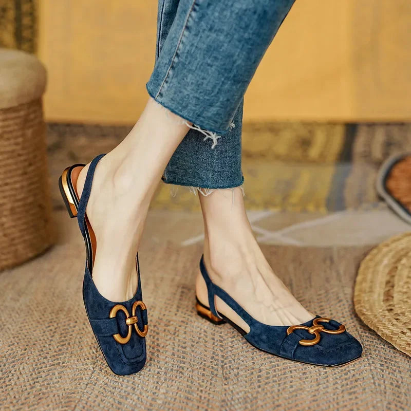 Anastasha | Chic Slingback Flats