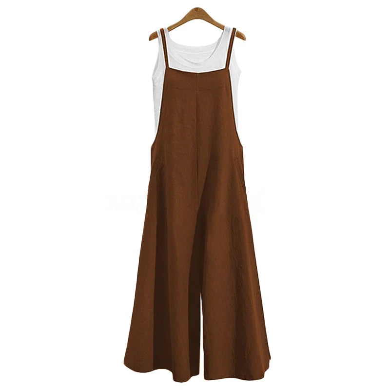 Siegrid | Wide Leg Overalls