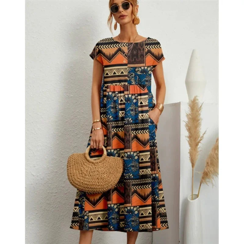 Rochelle | Printed Casual Dress