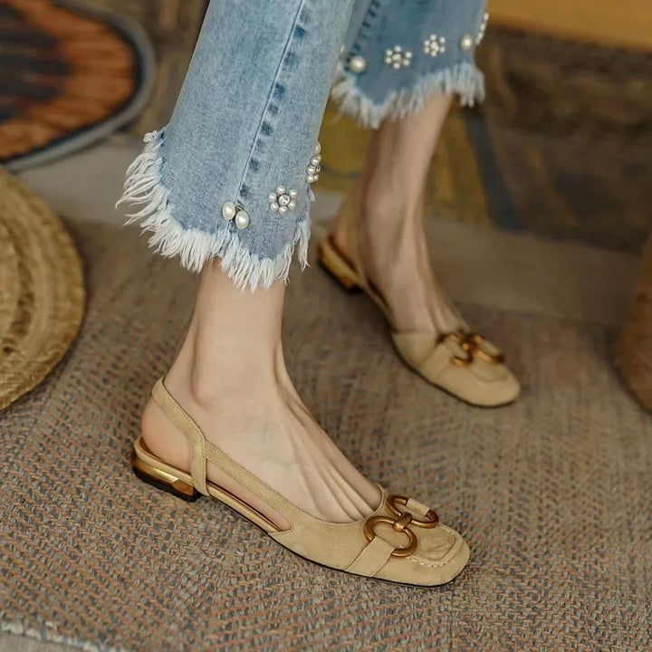 Anastasha | Chic Slingback Flats