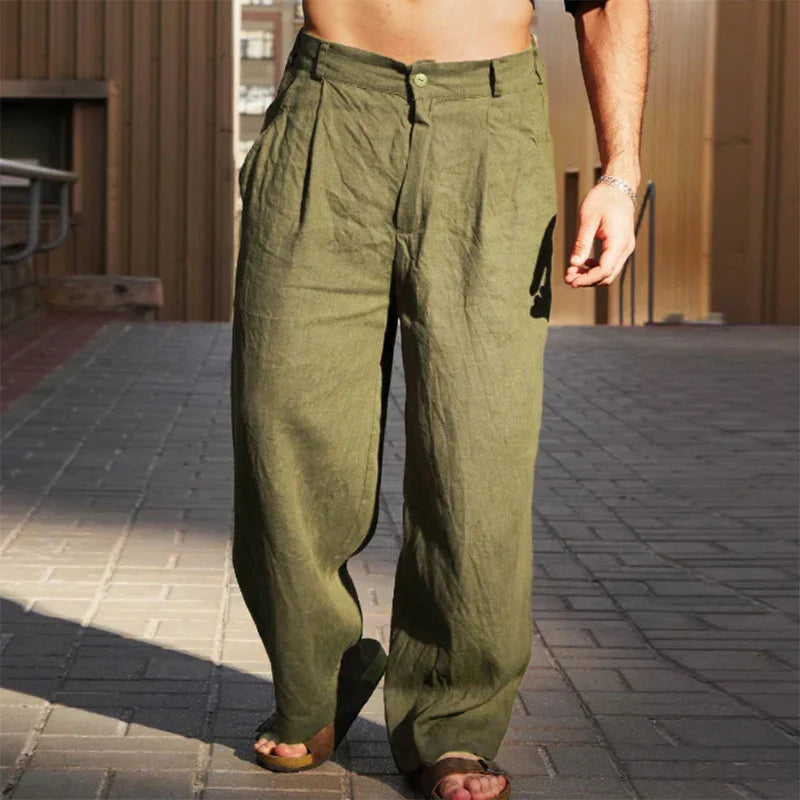 Daniel | Wide-Leg Summer Pants