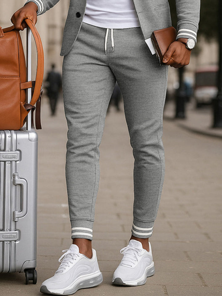 Jason | Athletic-Inspired Blazer Pants Set