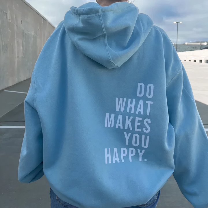 Claudine | Oversized Motivational Hoodie