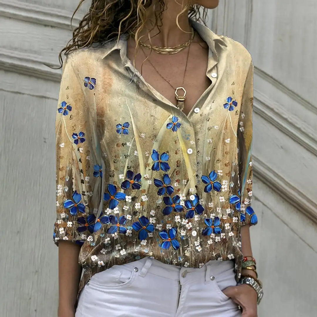 France | Casual Printed Blouse