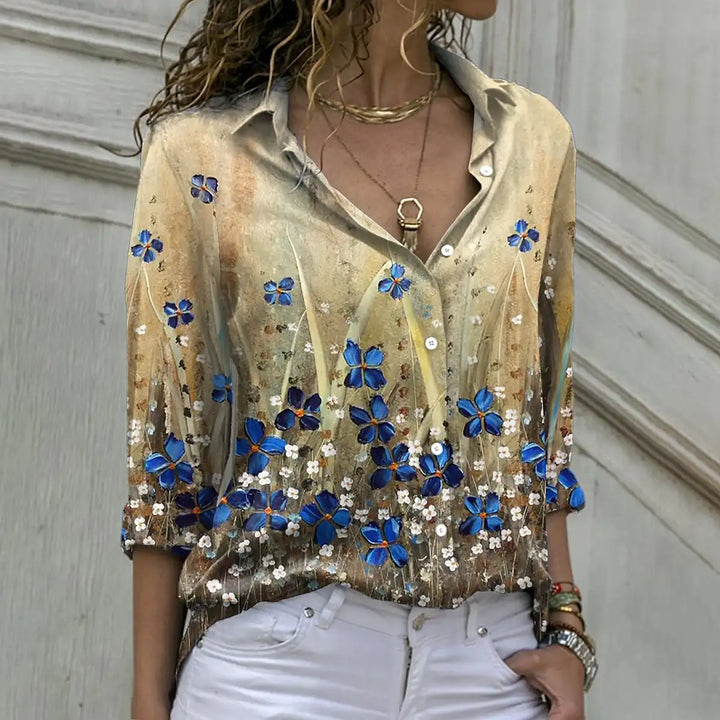 France | Casual Printed Blouse