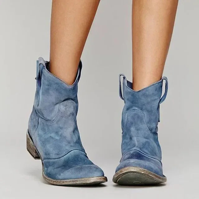 Teresa | Western Ankle Boots