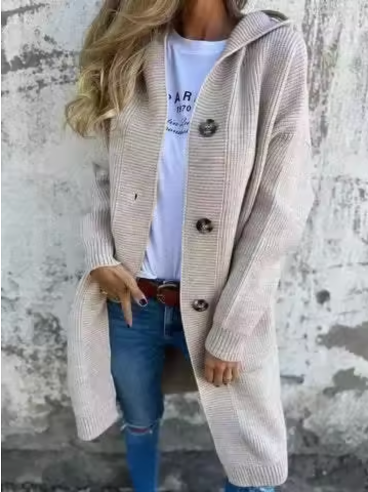 Heidi | Casual Longline Soft Knit Cardigan
