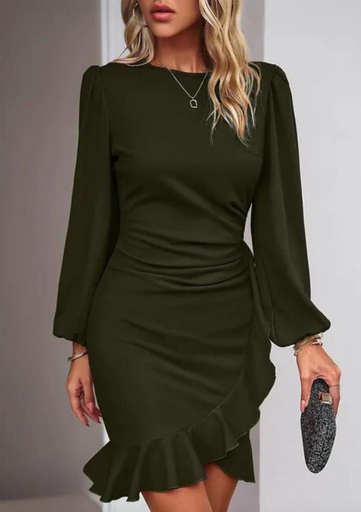 Azalea | Modern Bodycon Long Sleeve Dress