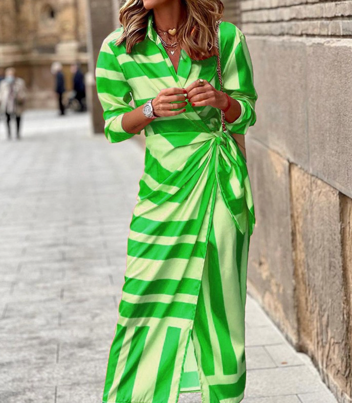 Ayesha | Printed Wrap Dress