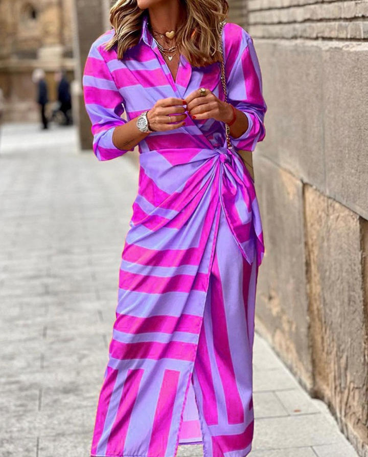 Ayesha | Printed Wrap Dress