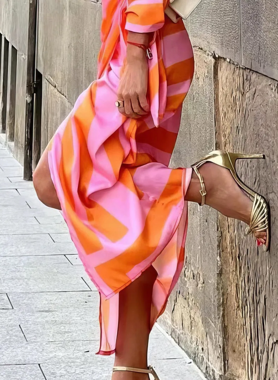 Ayesha | Printed Wrap Dress