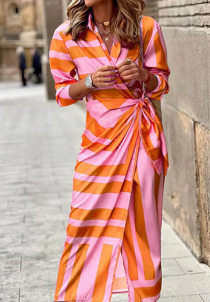 Ayesha | Printed Wrap Dress