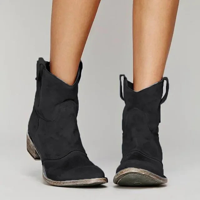 Savannah | Vintage Western Ankle Boots