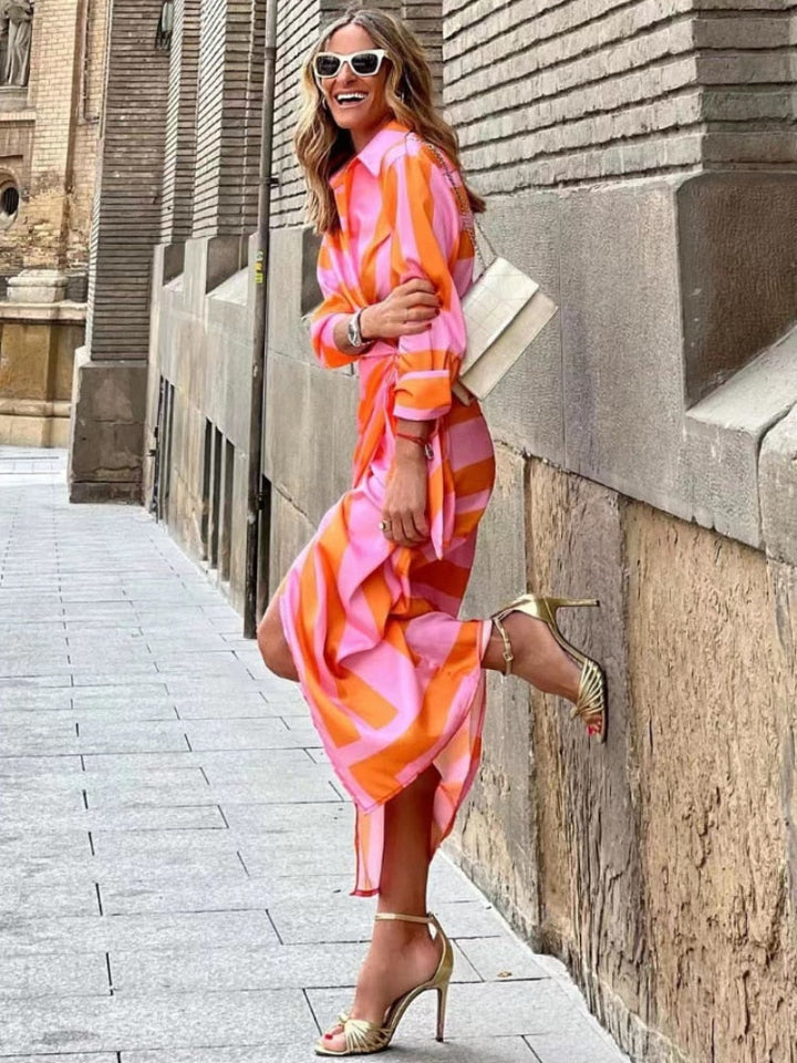 Ayesha | Printed Wrap Dress