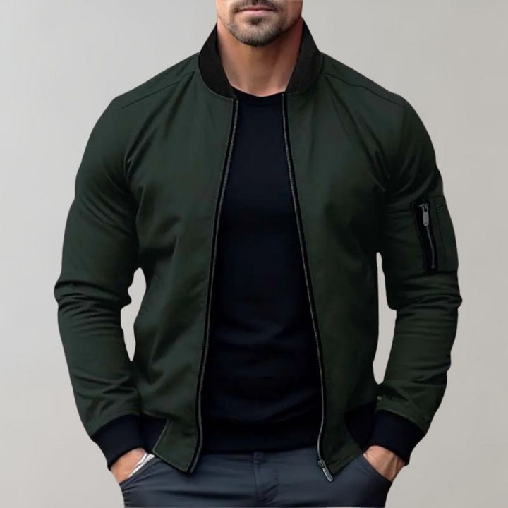Hudson | Breathable Lightweight All-Season Bomber Jacket