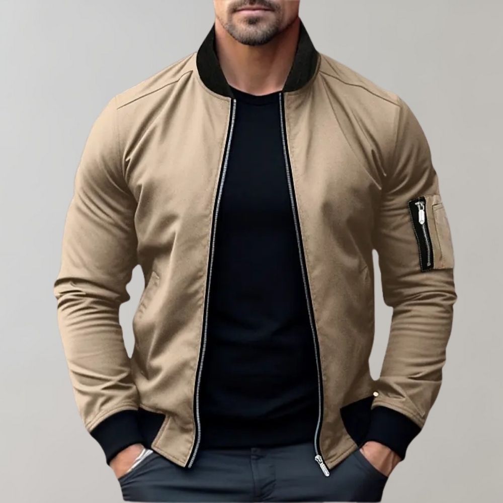 Hudson | Breathable Lightweight All-Season Bomber Jacket
